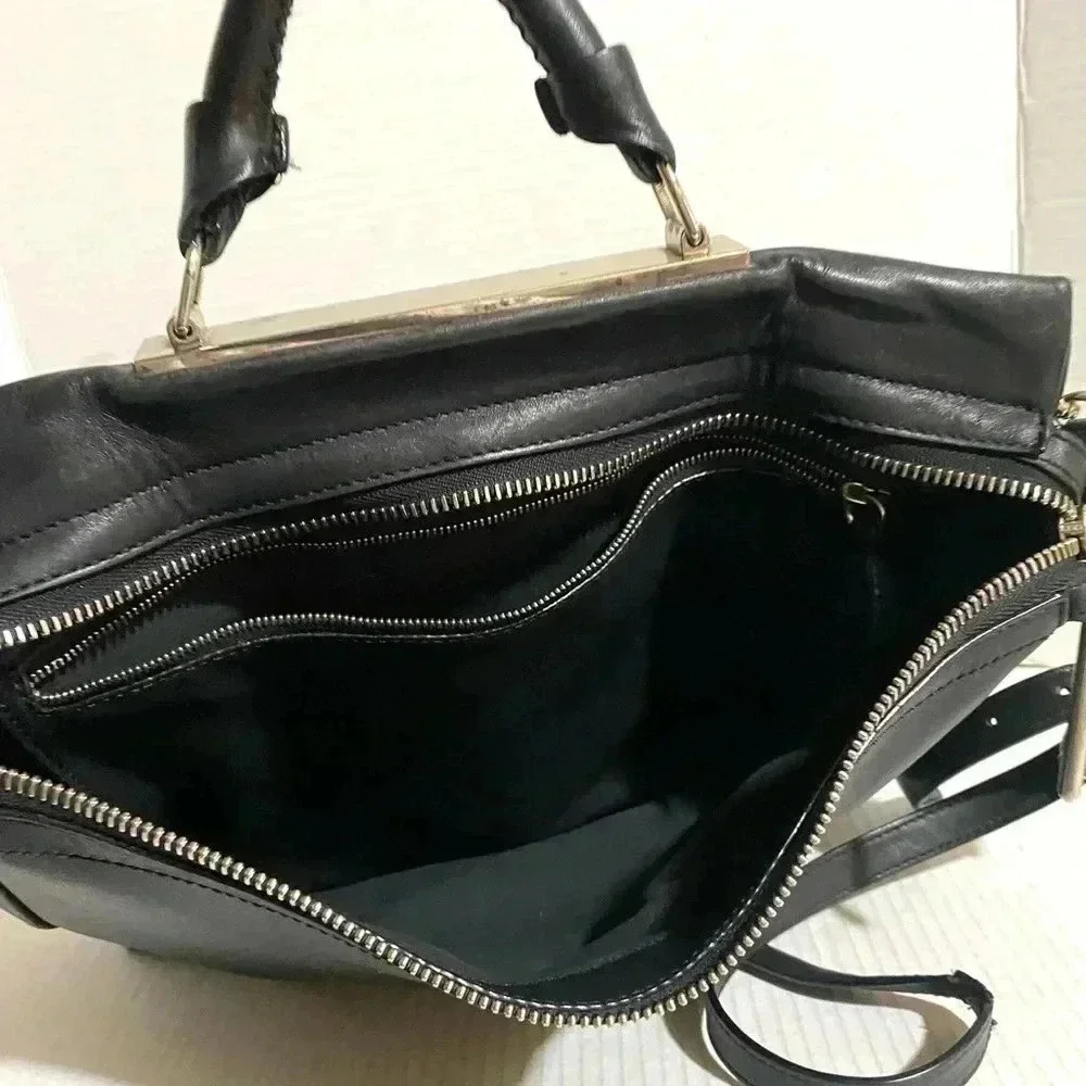 3.1 phllip Lim back leather satchel handbag
